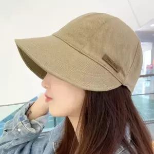 여성 심플 다용도 데일리 자외선 차단 보넷 버킷햇