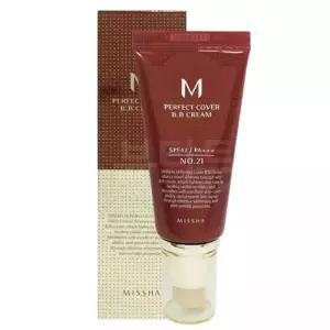 기초케어 미샤 M 퍼펙트 커버 비비크림 50ml 21호