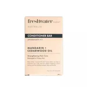 FreshwaterFarm 프레쉬워터팜 만다린 시더우드 컨디셔너바 린스바 70g 천연 호주산