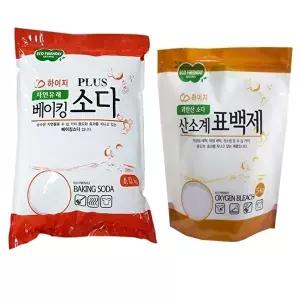 [하이지]대용량_베이킹소다6.12kg+표백제5kg