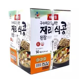 해찬들 재래식 콩된장 14kg /
