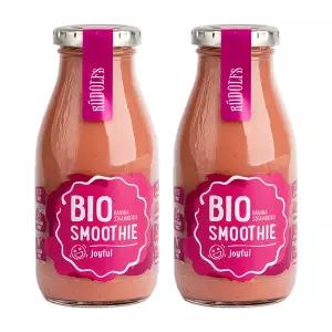 루돌프 유기농 스무디 조이풀 바나나 딸기 260ml 2개세트