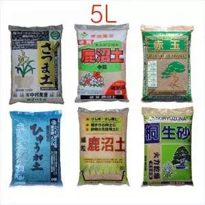 소포장 난석 모음 5L(지퍼백) 휴가토 적옥토 녹소토 동생사 배양토 화분용토