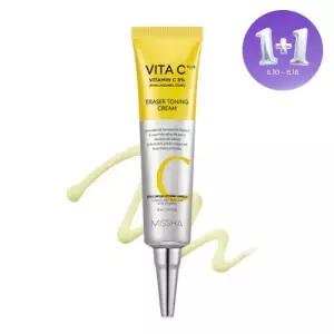 [1+1][미샤] 비타씨플러스 이레이저 토닝 크림 30ml