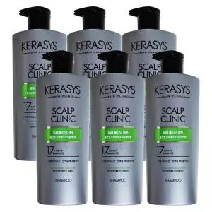 케라시스 두피클리닉 단백질 샴푸 600mL X 6개