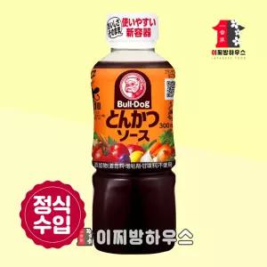불독 돈까스소스 300ml 일본 돈까스소스 식자재 경양식 집밥 가정용 돈까스만들기