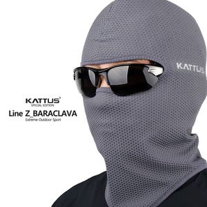 KATTUS 카투스 Line-Z 라인제트 바라클라바 복면 벌집망사원단사용 kc인증