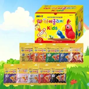 탱탱 아이클레이 키즈 50g 10색 선물세트