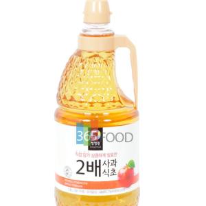 사과2배식초 1.8L 발효초 2배식초1.8 대용량 업소용