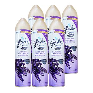 엘지 뉴 그레이드 미스트 에어 스프레이 방향제 내추럴한 라벤더 가든 320ml 6개 탈취