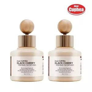 [디어쿠페아]디어 쿠페아 차량용 디퓨저 블랙체리 80ml 2입 x1개