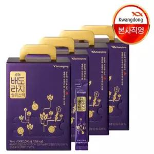 광동 배도라지쌍화스틱 100포 4박스