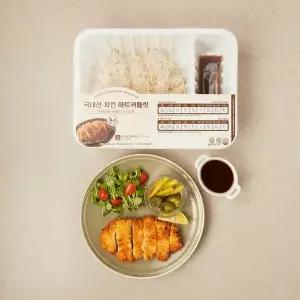 [냉장] 치킨 하트커틀릿(닭가슴 치킨까스) 520g