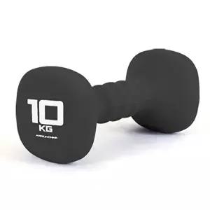 아이워너 네오프렌 사각 덤벨 아령 블랙 10kg 1P-WFHGF6X