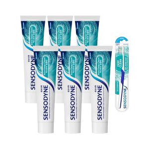 센소다인 엑스트라 딥클린 치약 120g, 6개+딥클린 칫솔 1입, 1개