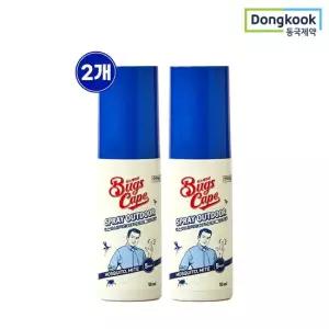 동국제약 굿잠 벅스케이프 모기 진드기 기피제 스프레이 아웃도어 50ml 2개