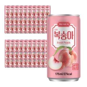 175ml 서편제 복숭아 음료수 구매 미니 대량 캔음료 60p 다인 과즙 어린이 기업행사
