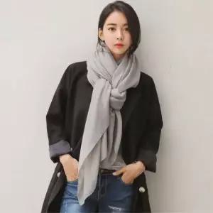 봄 가을 무지 롱 스카프 여성 여자 엄마 할머니 명품 무지 스카프 엄마