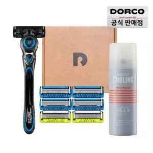 도루코 페이스7 면도기세트(면도기+면도날 총7입+쉐이빙폼 74ml)
