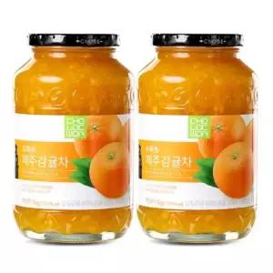 [셀러허브]초록원 제주감귤차 1kg x 2개 (S38561399)