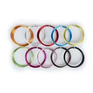 칼라 철사 알루미늄 와이어 아트 공예 철사 1mmx8M 와이어아트 (WDC92C5)