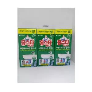 엘지생활건강 홈스타 맥스 세면대 배수관 클리너 230ml x 3