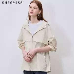 SHESMISS)] 고품격썸머 플랩 스트링 후드 점퍼 택가격 358000원)