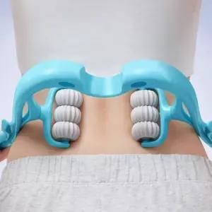목 어깨 6구 롤링 마사지 볼 마사지기 안마기 지압봉/셀프/안마/지압/기/간편/맛사지/다리/승모근/허리
