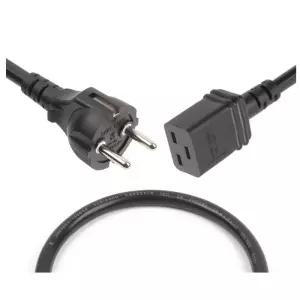 UPS 서버 의료기기 C19 사각 전원 파워 케이블 2M 250V 16A