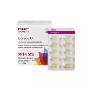 GNC 보라지 오일 감마리놀렌산 콜레스테롤 90캡슐, 1개