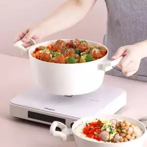 키친플라워 꾸테 세라믹 인덕션 양수냄비 24cm