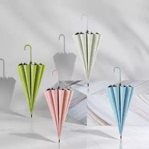 (무료배송) 키밍 자동 암막 장마 장우양산 롱핸들 패션 모던 큰