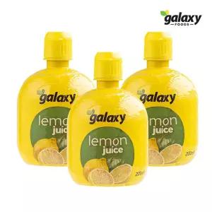 [보라티알] 갤럭시푸즈 레몬즙 200ml x 3개