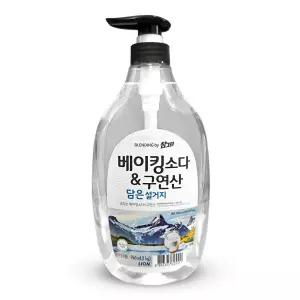 베이킹소다 구연산세제 세척 펌프형구연산세제 베이킹소다세제