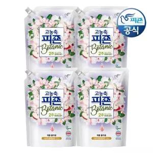 고농축 섬유유연제 보타닉 애플블라썸 1.3L 리필 x 4개
