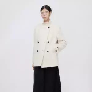 [롯데백화점]씨씨콜렉트 울 블렌드 더블 하프코트 C254MSG701