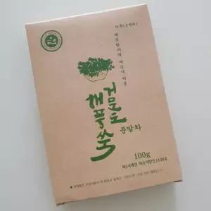 거문도 해풍쑥 쑥가루 여린 봄쑥으로 만든 프리미엄 쑥 가루 100g