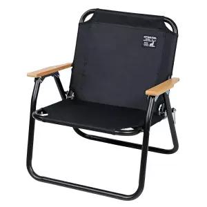 캡틴스태그 CAPTAIN STAG 체어 벤치 로우 스타일 솔로 벤치 CS 블랙 라벨 UC1677 폭 600 × 깊이 560 × 높이 665mm