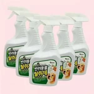 산도깨비 반려동물탈취제 750ml 휘튼치드향 소변냄새탈취제 x 5개 4538448