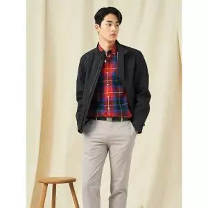 매장정품 빈폴 BEANPOLE MEN 테크 해링턴 자켓 재킷 - 블랙 222176