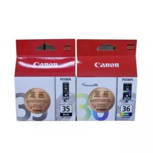 캐논 정품잉크 세트 PGI-35BK CLI-36CL IP100 IP100LK IP100WB IP110