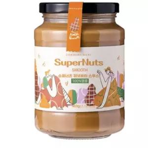 최화정 땅콩버터 슈퍼너츠 땅콩 100% 피넛버터 스무스 460g 1개