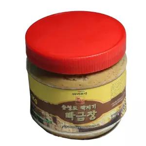 국산 햇콩으로 충청도 전통 저염발효 빠금장 1Kg
