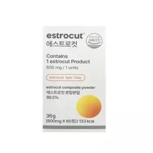 에스트로컷 600mg x 60정 1박스