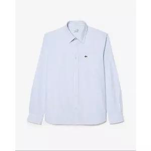 라코스테 26SS 옥스포드 스트라이프 셔츠 CH7552-56G E7B블루 1047240