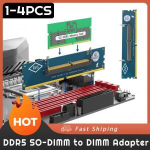 노트북 SO DDR5 RAM-데스크탑 U-DIMM 어댑터 메모리 카드 변환기 노트북-데스크탑 SO-DIMM-PC