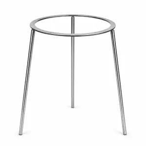 BUCK703 국산 그리들 스탠드 캠핑 스테인리스 받침대 대형 30cm 롱다리 분리형 화로대 거치대 석쇠 오븐