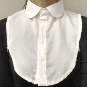 목카라레이어드 쉬폰 페이크셔츠 라운드 목카라 화 넥워머목토시 이너셔츠 어깨숄