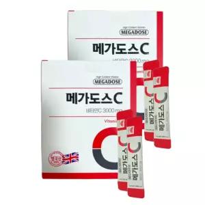 고려은단 메가도스 비타민C 3000mg 180g x 2개