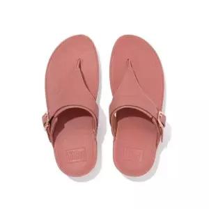 핏플랍 fitflop 핏플랍웜로즈 사이드 버클장식 레더 슬리퍼 FFSO2E308P3
